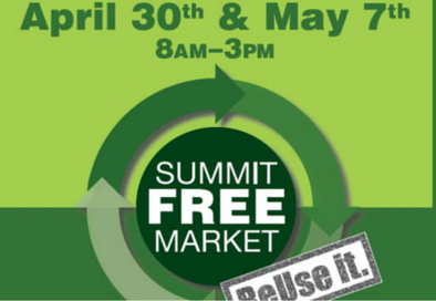 Summit Free Market set for April 30 and May 7 at Summit Transfer Station